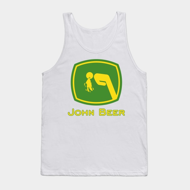 John Beer Logo Tank Top by PsychoDynamics